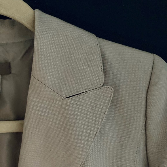 1990’s AnnTaylor 4p silk/linen tailored suit jacket EUC - Picture 3 of 13